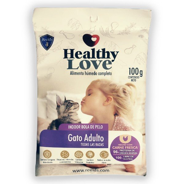 Healthy Love Gatos Adultos 100G