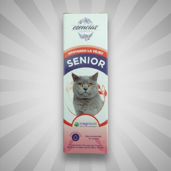 Gotas Apoyando la Vejez Gatos